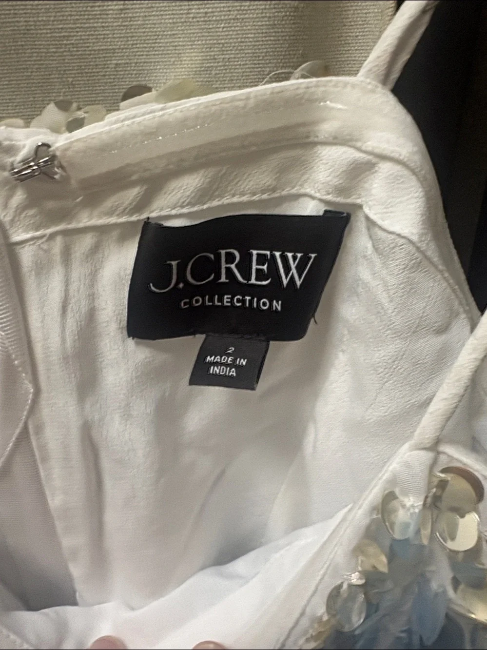 J. Crew sequin covered